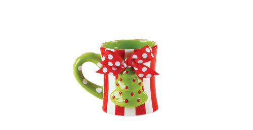 Mud Pie Tree Mug 16-Ounce Ceramic Mug