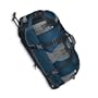High Sierra 36-Inch Drop-Bottom Wheeled Duffel (Dark Denim, Steel)