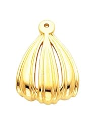 Earring Jacket 14K Yellow Gold Earring Jacket