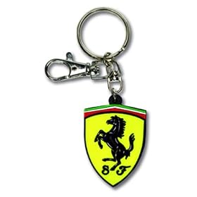 Ferrari Keyring PVC Flag