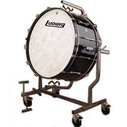 MusicalInstruments: 14x28 Concert Bass Drum Concert Drums Black Cortex