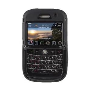 OtterBox Defender Case - Case for smartphone - silicone, polycarbonate - black - BlackBerry Bold 9000