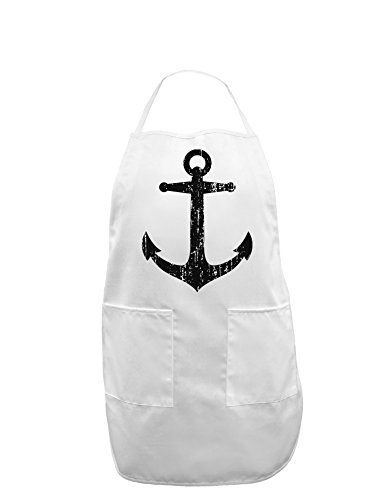 Distressed Nautical Sailor Anchor Adult Apron