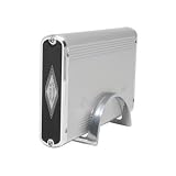 Sabrent EC-ESU4S eSATA/USB 2.0 to Serial ATA 3.5-inch Hard Drive Enclosure (Silver)