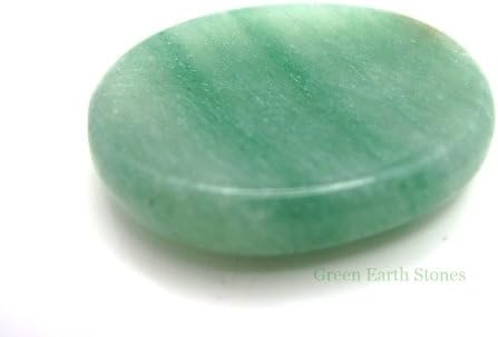 Green Aventurine Worry Stress Thumb Stone Small