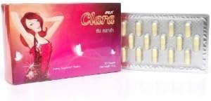 3 Boxes. X 20 Capsules.sun Clara Plus Q10, Collagen & Pine Bark Extract Beauty Supplement for Women