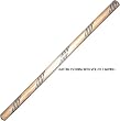 Gungfu Rattan Escrima with Volute Carving - Size: 26 inches x 1.5 inches