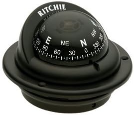 RITCHIE TR-35 TREK FLUSH MOUNT COMPASS BLACK