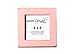 Rustic and Refined Design 4x4 Solid Wood Made in USA Picture Frame with 1 Inch Border (Gallery Collection) - Petal Pink