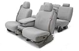 Coverking CSC1A3MD7070 Gray Leatherette Custom Seat Cover