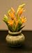 Miniature Artisan Orange Lillies Floral Arrangement