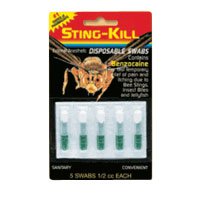 Sting-Kill Disposable Swabs - 5 Ea pack, 3 pack by