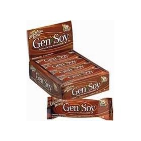 GeniSoy Delicious Soy Protein Bar Ultimate Chocolate Fudge Brownie -- 12 Bars