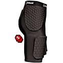 McDavid Hexpad Thudd Short with Dual Density Hexpad Thigh Pads (Black, Large)