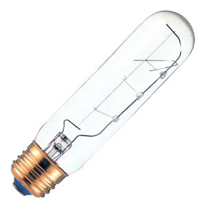 Bulbrite 40T10C 25-Watt Incandescent T10 Tubular Light, Clear On Sale