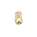 MSMAX Adult Lyrical Ballet Dance Shoes Women Yoga Flat Gold Costume Slippers for Men 7 M US