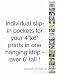 Wall of Frames 6-Foot Hanging Photo Display Strip for Horizontal Prints