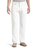 Levis Mens 501 Original Fit Jean, Chewey White, 31x32
