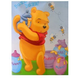 Disney Winnie The Pooh Fleece Blanket : 50"x60"