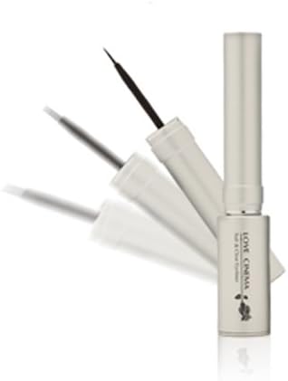 LOVE CINEMA Soft &amp; Clear Eyeliner 7ml, Waterproof Type, Black [case / Silver]