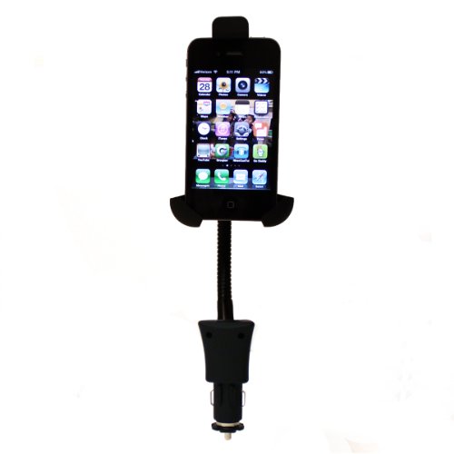 DELUX DLX-05 Universal Smartphone car mount and USB Charger DELUX DLX-05 Universal Smartphone car mount and USB Charger