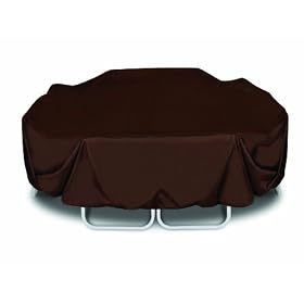 Two Dogs Designs 96-Inch Square Table and Chairs Cover