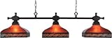 LAMPS BEAUTIFUL Tiffany Mission Lamps, Santa Fe Three-Light Mica Pool Table/Island Lamp by Landmark Lighting--Excellent Customer Service--See our Feedback
