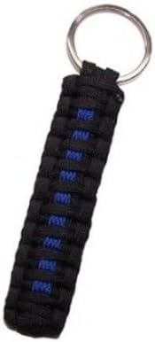 Paracord Key Chain Black by Survival straps