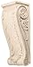 Hafele Acanthus Corbel (194.40.111) 4-1/4 x 5 x 13-1/2, Maple
