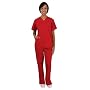 Medical Scrubs - Cherokee Uniforms Authentic Workwear Women's Two Pocket Top and Flare Leg Pant Scrub Set (XXS-3X, Assorted Colors)