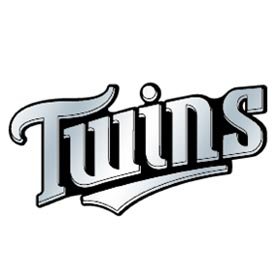 Minnesota Twins Silver Auto Emblem