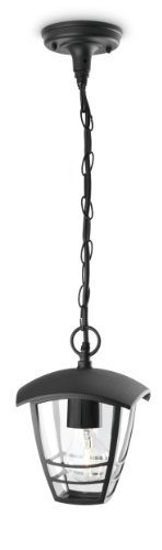 examen Philips 153863016 Creek Suspension Aluminium Noir 1 x 60 W