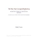 The Man That Corrupted Hadleyburg