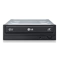 LG GH22NS SecureDisk SATA DVD-Brenner (22x8x16 DVD+RW, 20x6x DVD-RW, 12x DVD+R/-R DL, 12x DVDRAM, 48x32x48x CDRW) Retail schwarz