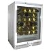 Under Counter Free Standing 58 Bottle Wine Chiller (White) (34.5H x 23.75W x 23D)