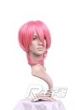 Pink Short Length Anime Costume Cosplay Wig