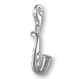 MELINA Charms Pendentif Saxophone Argent 925
