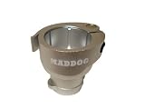 Maddog Designz - Spyder Clamping Feedneck - No Holes - Dust Silver