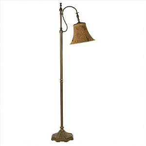 Essentials European Lamppost Floor Lamp in Brown Rust