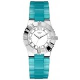 Guess - W95087L3 - Glow - Montre Femme - Quartz Analogique - Bracelet Gomme