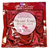 Aromatherapy Mineral Bath - Heart Song, Packet, 6 Units / 2.5 oz