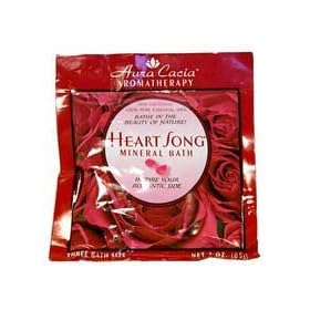 Aromatherapy Mineral Bath - Heart Song, Packet, 6 Units / 2.5 oz