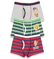 3 Pack Cotton Rich Moshi Monsters Trunks