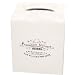 America Retold Apothecary Ivory Ceramic Tissue Box