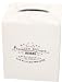 America Retold Apothecary Ivory Ceramic Tissue Box