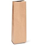 500g 16oz 1lb Kraft Paper Side Gusset Coffee Bags Coffee Pouch with Valve (Pack of 10)