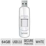Lexar JumpDrive S70 64 GB USB Flash Drive LJDS70-64GASBNA - White
