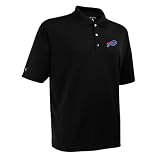 Buffalo Bills Black Exceed Desert Dry Polo Shirt
