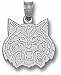 Arizona Wildcats "Wildcat Face" 1/2" Pendant - Sterling Silver Jewelry