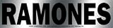 Ramones - Foil Logo - Bumper Sticker / Decal